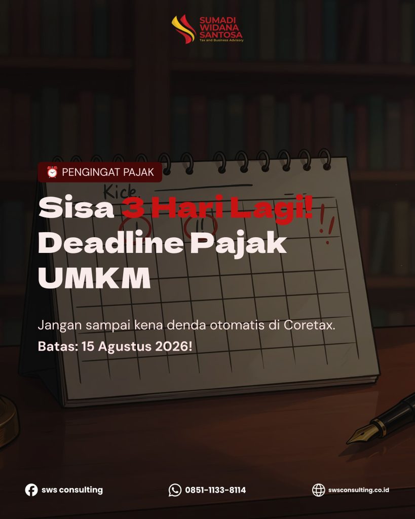 Sisa 3 Hari Lagi! Cara Setor Pajak UMKM & PPh Bulanan di Coretax 2026 agar Terhindar dari Denda Otomatis